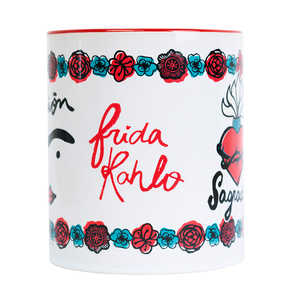 Taza inspirada en Frida Kahlo para personas apasionadas, ideal para regalos y obsequios - Product Image 2