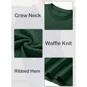 Suéter de Punto Térmico de Invierno Personalizado OEM ODM, Suéter de Manga Larga Transpirable de Secado Rápido de Alta Calidad, Corte Regular Desgastado - Product Image 2