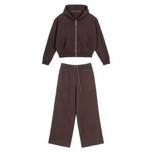 ชุดวอร์มมีฮู้ดสำหรับผู้ชายผ้าฝ้าย100% โอเวอร์ไซส์ขนาดใหญ่พิเศษเสื้อวอร์มแบบสวมหัวสำหรับผู้ชายใหม่ล่าสุด2025ออกแบบโลโก้ได้ตามที่ต้องการ - Product Image 4