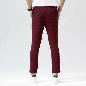 Pantalones Chinos para Hombre, Transpirables, Fáciles de Usar, Bolsillo Regular, Estilo Casual, Cierre de Botones, Cintura de Calidad, 100% Algodón - Product Image 6
