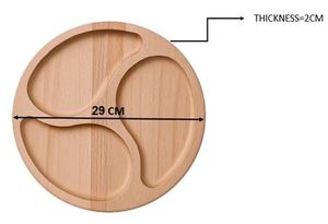 Bandeja para Aperitivos de 3 Secciones - 29 cm - Product Image 4