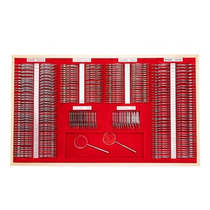 Ensemble de lentilles d'essai de boîte d'optométrie EUR VET de haute qualité pour les tests oculaires Centre d'usinage essentiel pour Kits d'optométrie - Product Image 5
