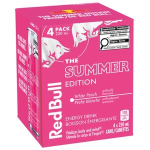 เรดบูล ซัมเมอร์อิดิชั่น ไวท์พีชพิงค์ กระป๋อง 250 มล. - รุ่นลิมิเต็ดอิดิชั่น กำไรสูง สำหรับร้านสะดวกซื้อ - Product Image 6