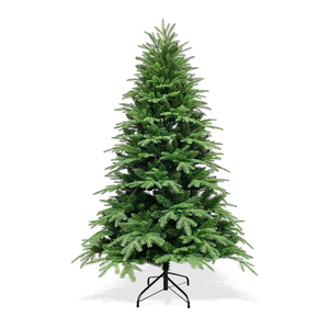 Árbol de Navidad con Ramas Antiarrugas para Decoración de Escenas Festivas de Librerías, 6 pies - Product Image 5