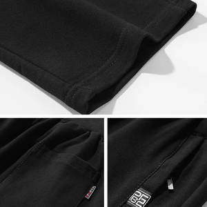 Pantalones Deportivos de Algodón para Hombre, Primavera-Verano, con Bolsillos con Cremallera, para Ropa Deportiva Informal, en Negro, Azul y Gris - Product Image 6