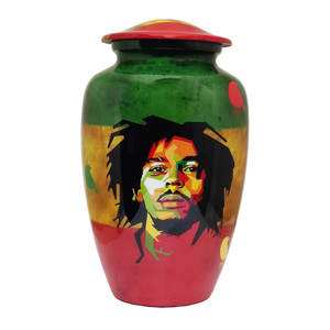 โกศแกะสลักใบหน้าตามสั่งทำด้วยมือโกศเคลือบอลูมิเนียมที่ระลึกถึงของที่ระลึกใหญ่ - Product Image 4