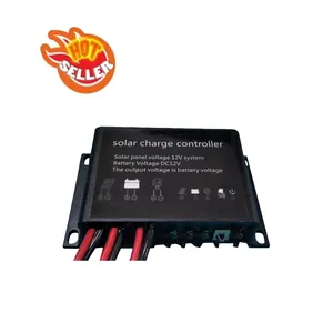 Großhandels preis 12V 8A Auto Adapt Solar laderegler Ip68 Wasserdichter Timer und Lichts teuerung