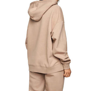 À la mode femmes pull survêtements nouveau Design fait Jogging costume ensembles Anti rétrécissement sweats à capuche pour adultes garçons - Product Image 3