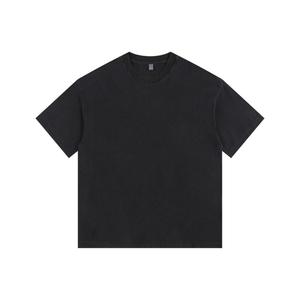 Personalizado al por mayor ácido lavado Vintage Heavy Logo hombres de gran tamaño de algodón de manga corta Streetwear diseñador camiseta Slim Fit - Product Image 3
