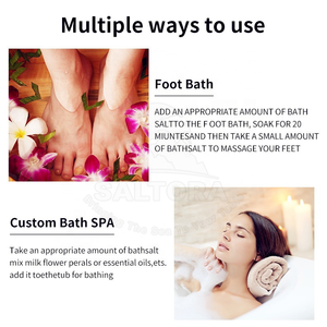 เกลือสครับน้ำมันหอมระเหยกลิ่นหิมาลัยและดีท็อกซ์ผิวสินค้าตรา - Product Image 2