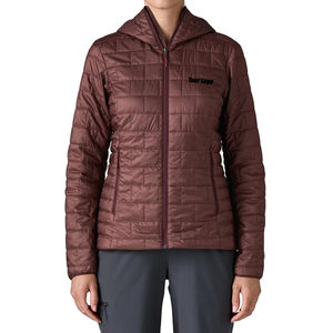 Chaqueta con Capucha Nano Puff Personalizada para Mujer, Invierno, Delgada, Ligera, Impermeable, Transpirable, de Secado Rápido, con Cremallera Frontal, Personalizada - Product Image 3