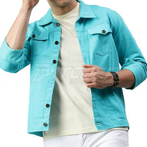 Servicios OEM, Chaqueta de Mezclilla para Hombre de Alta Calidad con Diseño Personalizado, Logotipo Frontal, Chaqueta de Invierno Ecológica para Hombre - Product Image 1