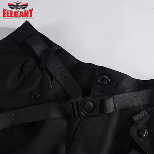 Couleur noire bonne vente produit flexible nouvelle conception Top qualité hommes respirant Nylon Gym Shorts par sport élégant - Product Image 5