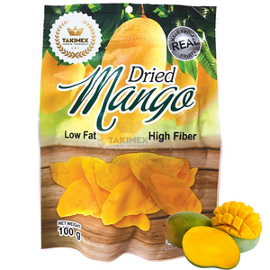 มะม่วงนุ่ม มะม่วงอบแห้งธรรมชาติ ราคา มะม่วง ราคาผลไม้ ราคาผลไม้อบแห้ง 1 กก. บรรจุภัณฑ์ขายปลีก อาหาร ผลิตในเวียดนาม บริษัท ทาคิเม็กซ์ - Product Image 1