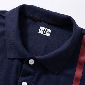 RIVIAN ATLANTIC Polo de course à pied en coton 100% haute performance avec logo personnalisé sur demande Chemises de golf pour hommes - Product Image 3
