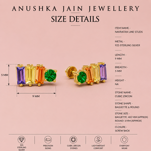 <b>Emerald</b> Cut Diamond <b>Stud</b> Earrings Gold Plated Alloy Copper Trendy Party Gift - Product Image 5