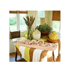 Bol à pâte en bois décoratif bol en bois artisanal décoratif haute qualité fruits et bol à pain en bois pâte - Product Image 4