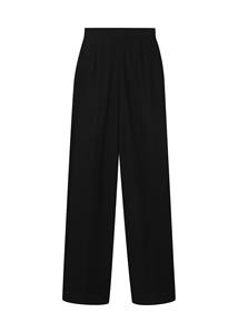 Best Selling Queen Size Elegant High Fashion Summer <b>Silk</b> Chiffon Quick Dry Trousers Custom Logo ODM Mid Wide Leg <b>Pants</b> Spring - Product Image 3