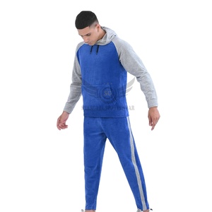 Vente en gros vêtements de sport personnalisés grande taille 100% coton sweat à capuche polaire survêtement imprimé respirant d'hiver survêtements à capuche - Product Image 3