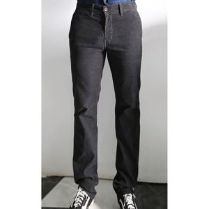 Montizon 100% Coton Corduroi Chinos Pantalon Anthracite Couleur Loose Fit Homme Pantalon Personnalisable Logo Taille 6XL Anti-Pilling - Product Image 1