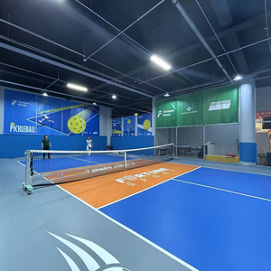 Cancha de voleibol de PVC asequible Piso Perfecto Voleibol Bádminton Baloncesto Cancha de suelo de plástico - Product Image 1