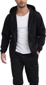 Survêtement Slim Fit pour hommes, vêtements de sport à fermeture éclair complète, ensemble de deux pièces, combinaison d'entraînement au design personnalisé pour le fitness et les vêtements décontractés quotidiens - Product Image 3