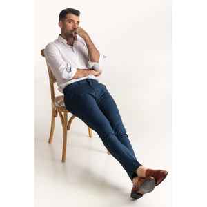 Basic Formal <b>Shirt</b> MN-FS-PD24-166 100% Cotton Poplin Slim Fit Anti-Wrinkle <b>Floral</b> Dress/Casual <b>Shirt</b> Size 3XL - Product Image 3