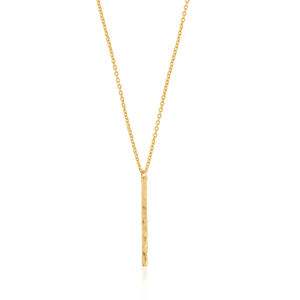Collier délicat en laiton plaqué or de haute qualité, collier minimaliste fait à la main pour mariage, fiançailles, fabricant en gros - Product Image 5