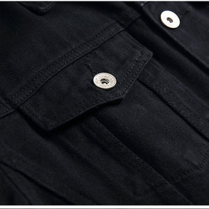 Meilleur prix Veste denim d'hiver pour homme de haute qualité Taille normale Veste denim pour homme de bonne qualité - Product Image 5