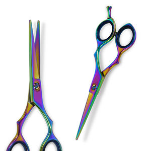 Ciseaux de coiffure professionnels de haute qualité, lame affûtée, pour droitiers, en acier inoxydable, écologiques, fournitures pour salon de coiffure - Product Image 3