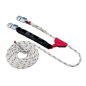 Ligne de vie autoretractable MAS S 16 EN353-2, longueur 10 m, corde de 16 mm, équipement et accessoires d'escalade - Product Image 1