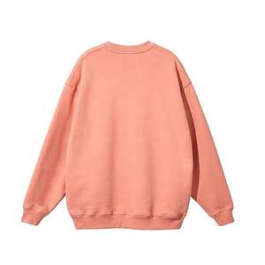 เสื้อคอกลมมีฮู้ดยาวเปิดไหล่ปล่อยแบบลำลองสำหรับผู้หญิงเสื้อผ้าแนวสตรีทเสื้อมีฮู้ดโอเวอร์ไซส์สำหรับฤดูใบไม้ผลิโลโก้ออกแบบได้ตามต้องการ - Product Image 6