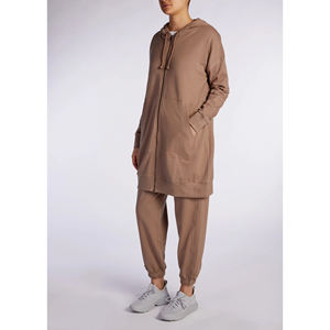 Premium Quality Ladies Wholesale Muslim Modest Women's Winter Hoodie Sportswear Zipper 100% Cotton <b>Islamic</b> Customized OEM Girls - Product Image 2