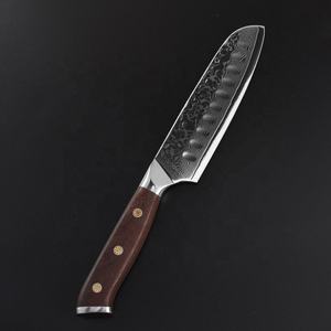 Venta al por mayor personalizado de alta calidad OEM ODM servicio hecho a mano ambidiestro lavavajillas seguro fijar hoja afilada cuchillo de cocina duradero - Product Image 6