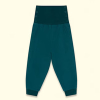 Pantalon en jersey adaptatif pour enfants, longueur intégrale, avec ouverture latérale, taille surélevée, orthèse de soutien pour stomie, usage hospitalier, unisexe
