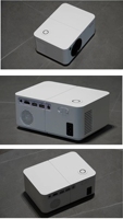 Vente en gros de projecteurs mini portables intelligents Full HD LED 720p, Smart Home Android avec haut-parleurs stéréo HIFI intégrés, télécommande