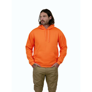 เสื้อฮู้ดผ้าฟลีซคอตตอน 100% สำหรับฤดูใบไม้ร่วง |   เสื้อสเวตเชิ้ตผู้ชายสำหรับแบรนด์เสื้อผ้าสั่งทำ - Product Image 5