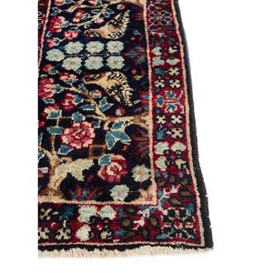 Tapis en laine grande surface Aalam Gold Pae-5063 noué à la main, motif floral, pour la décoration de la maison, salon, couloir, tapis rectangulaire en jute - Product Image 4