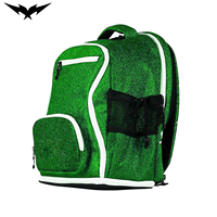 Bolsa Deportiva Pequeña con Brillantina para Gimnasio y Baile, Diseño con Logotipo, Material Cordura con Brillantina, Alta Calidad, Ligera, Resistente al Agua, con Correa
