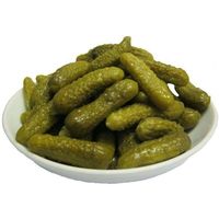 Pepinillos/Cornichones/Pepinos encurtidos en frasco de vidrio, de alta calidad, fabricados en Vietnam, precio al por mayor, OEM
