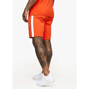 100% Polyester Slim Fit Manches Courtes Ras Du Cou Sécurité Orange Poly Twinset-T-shirts Décontractés et Shorts Ensemble pour L'été - Product Image 3
