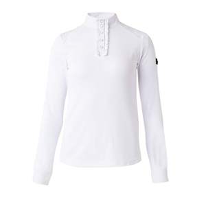 Personalizable al por mayor Mujeres Riding Show Camisas Capa base Top Ropa ecuestre Premium Comfort and Fit Camisa de equitación - Product Image 3