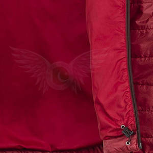 Veste matelassée de créateur personnalisée pour hommes pour le printemps, tissu respirant à capuche épais et imperméable de haute qualité, fermeture à glissière, hiver chaud - Product Image 6