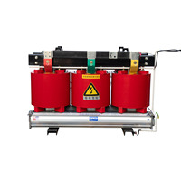 Transformateur sec triphasé 300 kVA 50/60 Hz avec certification CE, transformateur de puissance en résine coulée, transformateur sec industriel