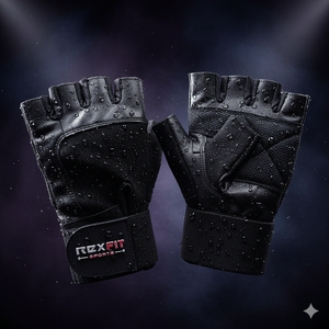 Guantes de Gimnasio de Alta Resistencia y Calidad Superior, Medios Dedos, con Soporte para Muñeca, Transpirables, Unisex, para Levantamiento de Pesas - Product Image 2