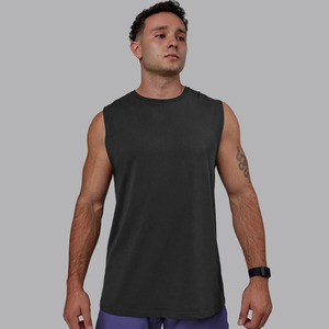 Offre Spéciale personnalisé dernière conception Stringer 100% coton respirant Gym course vêtements de sport sans manches T-shirts débardeurs pour unisexe - Product Image 1