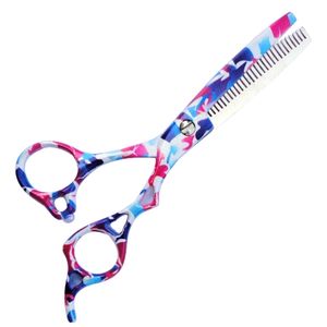Ciseaux amincissants à 30 dents avec vis réglable Ciseaux de coiffeur fabriqués au Pakistan avec de l'acier inoxydable japonais 420 - Product Image 2