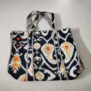 กระเป๋าถือผ้าฝ้ายพิมพ์ลายควิลท์สำหรับผู้หญิง งานแฮนด์เมด หรูหรา ขนาดใหญ่ จุของได้เยอะ ทนทาน ราคาขายส่ง - Product Image 4