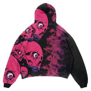 Sudadera con capucha de gran tamaño con logotipo personalizado de alta calidad para hombre Nuevo diseño de sublimación de moda de talla grande para invierno - Product Image 6