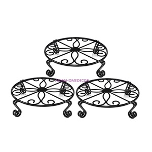 ขาตั้งกระถางต้นไม้โลหะแบบตั้งได้สำหรับสวนบ้านและองค์กร - Product Image 4